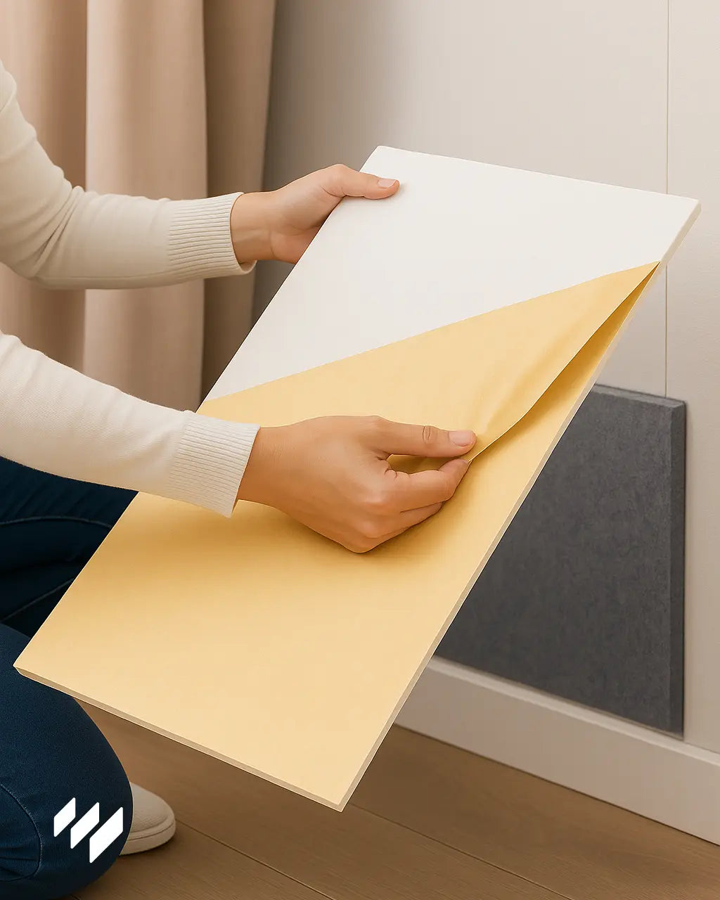 Revestimientos de pared autoadhesivos