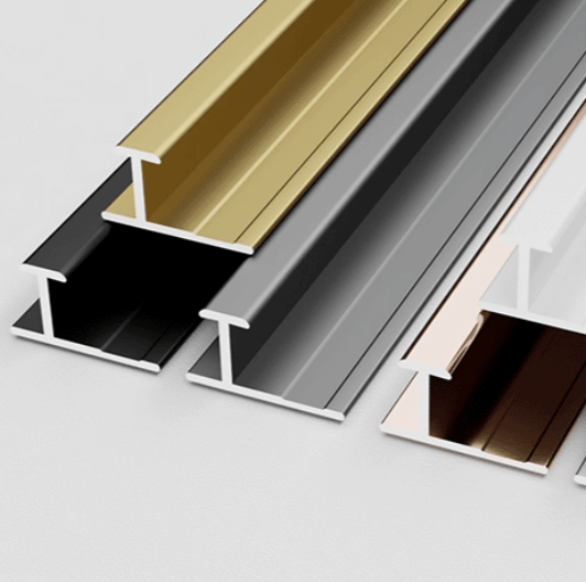 Perfiles de unión en H de aluminio
