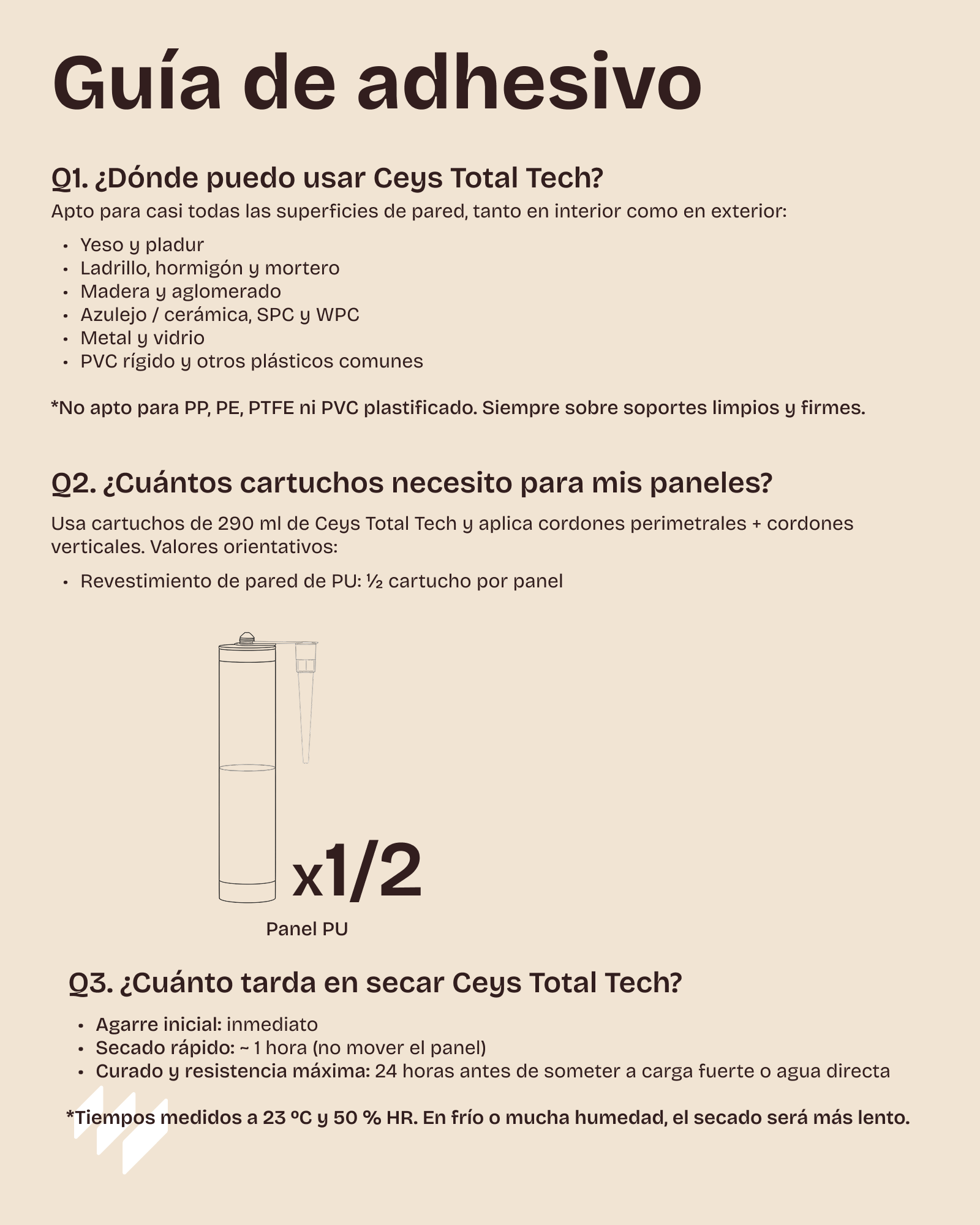 Revestimiento de pared efecto piedra acanalada negro - Sierra@