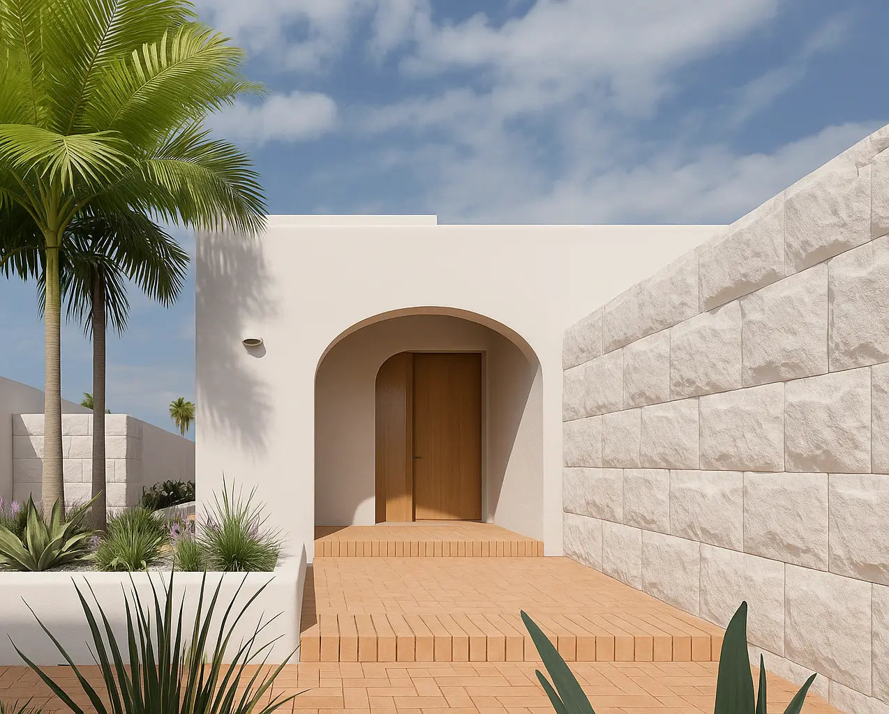 La_entrada_de_un_chalet_en_Alicante__el_muro_exterior_de_la_derecha_esta_disenado_con_piedra_PU