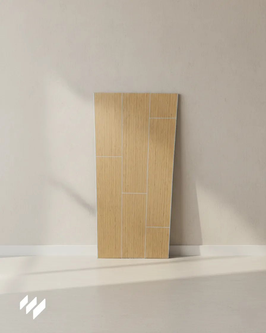 Panel SPC efecto madera cerámica 122x60cm