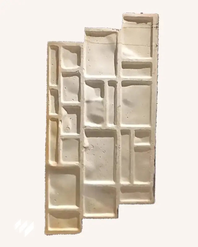 Panel Decorativo PU Efecto Piedra Rústica Color Terracota - Fortaleza@