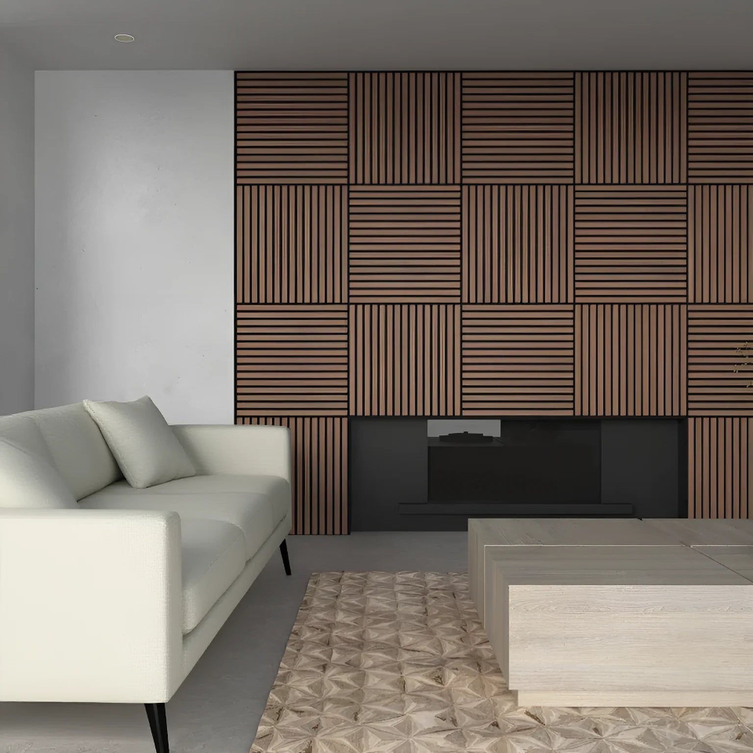 Revestimiento-de-Pared-3D-Palilleria-Acustica--Autoadhesiva--Roble-Ahumado-salon-3
