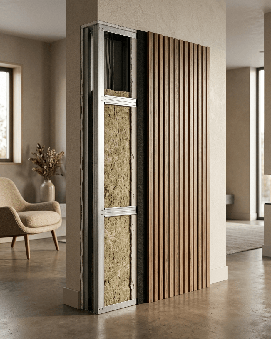 Grosor de una pared en España: medidas  habituales de tabiques, muros, fachadas y trasdosados