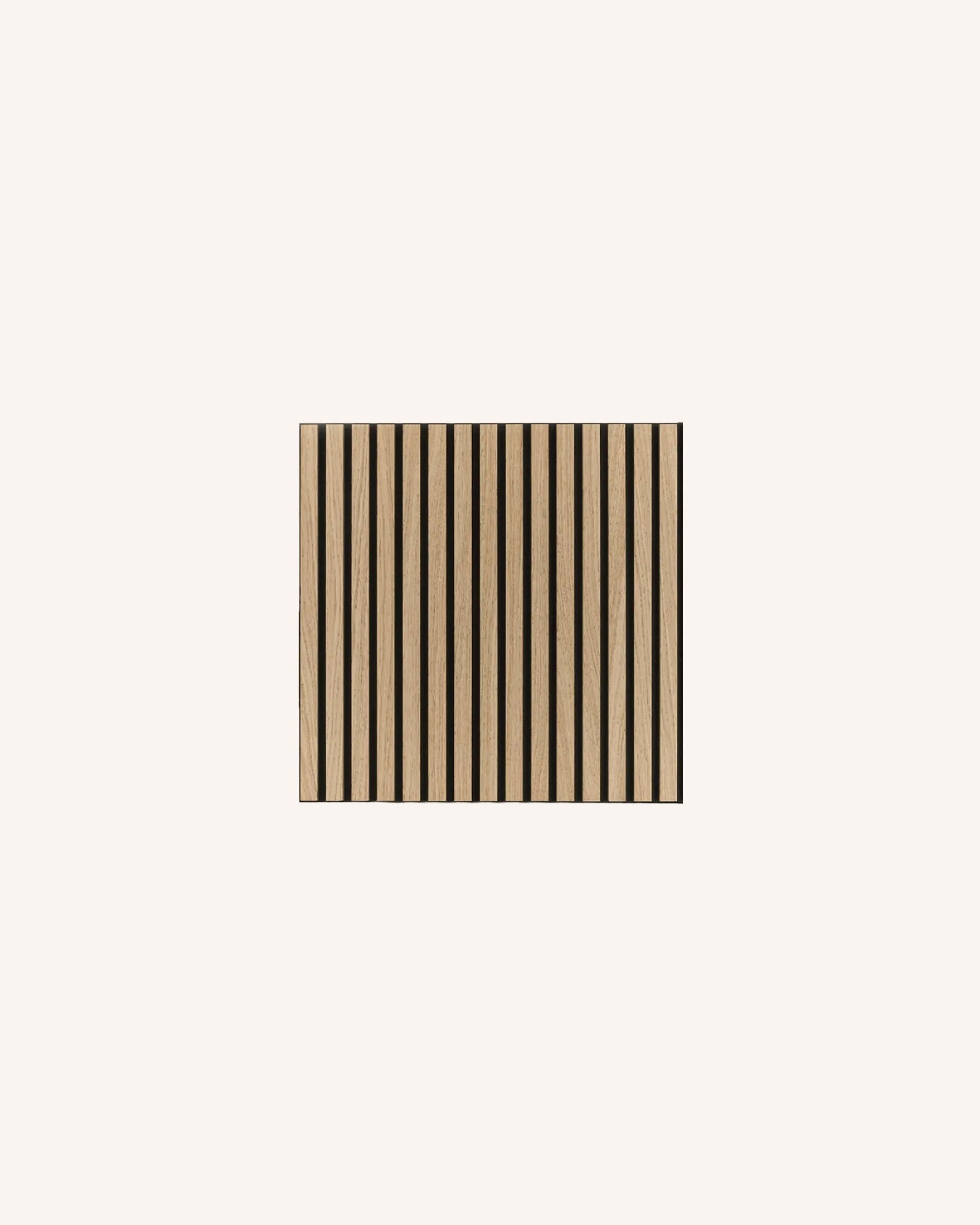 Revestimiento Acústico Autoadhesivo de Listones 60x60 Roble Natural