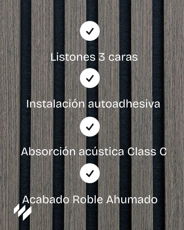 Revestimiento-de-Pared-3D-Palilleria-Acustica-Roble-Ahumado-ventajas