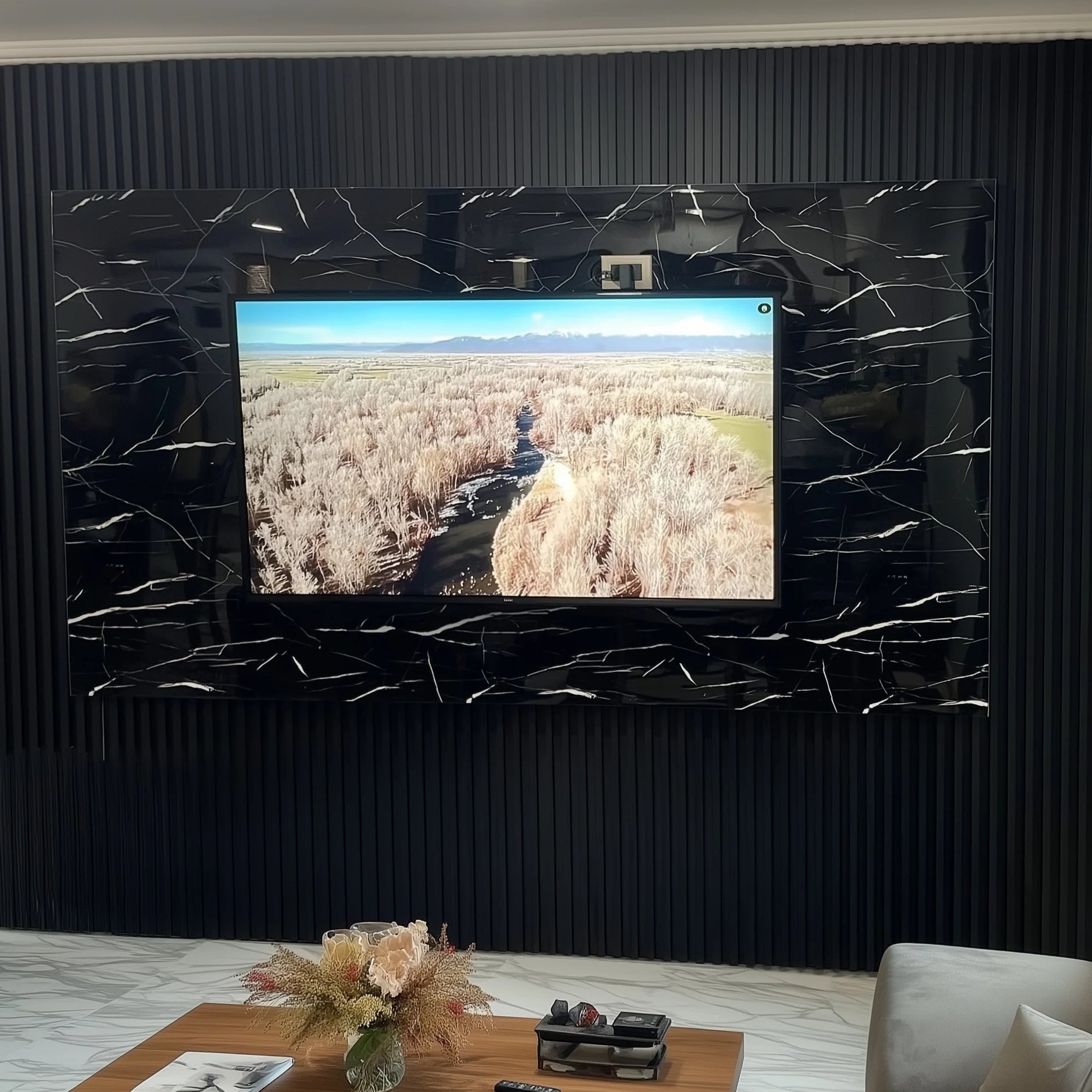 Salon-moderno-de-Marta-Barcelona