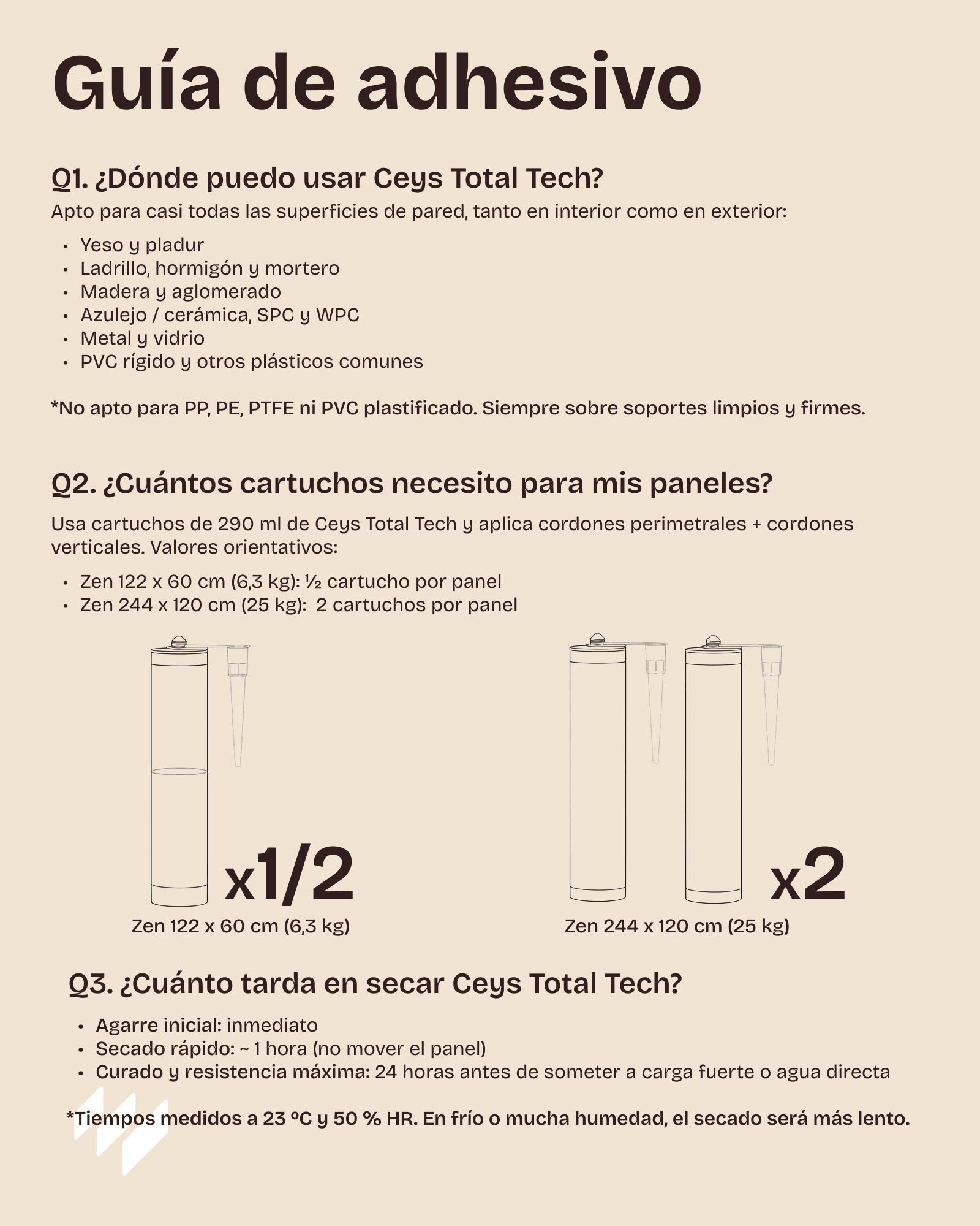 guia de adhesivo zen