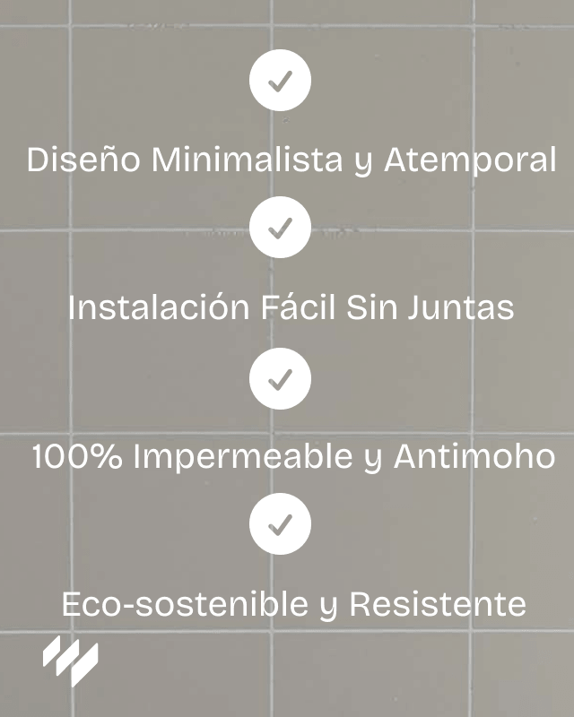 Beneficios y ventajas del revestimiento de pared decorativo SPC de revestimientos pared para baños.